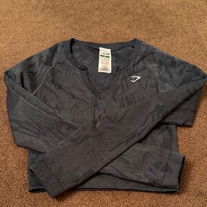 Gymshark blue  Long Sleeve Top